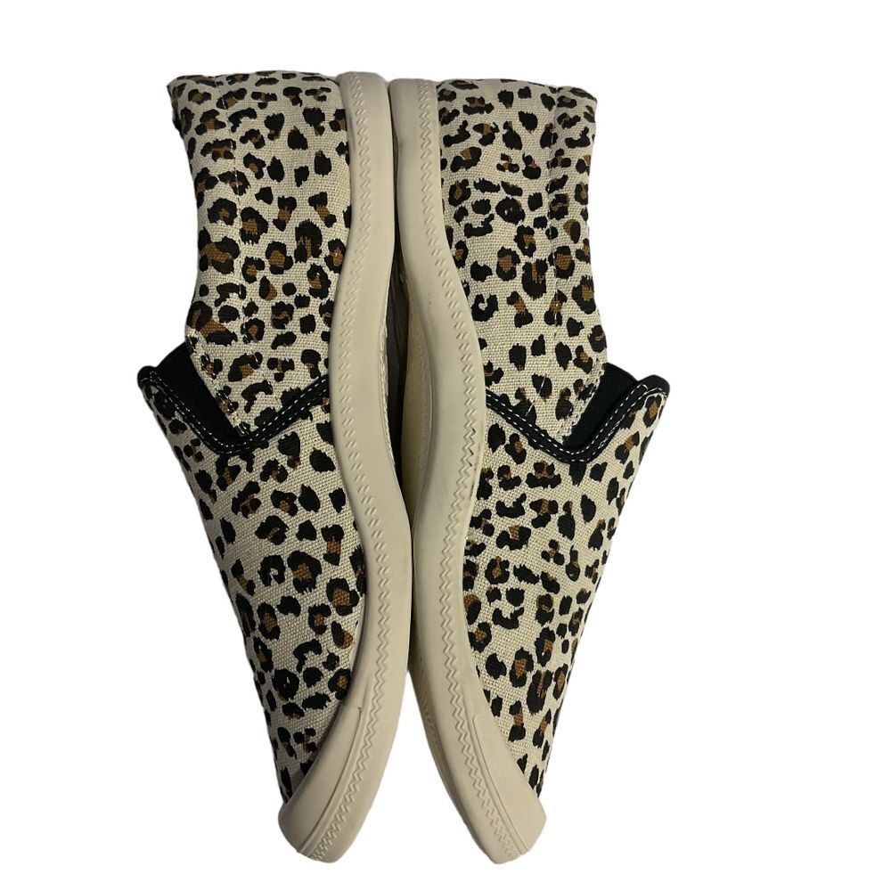 Tommy Bahama Leopard Tan Black Animal Print Slip-On Sneaker Size 8.5‎ Round Toe - Picture 6 of 10
